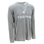 Fish Head Heathered Long Sleeve Tee
